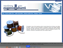 Tablet Screenshot of eugeniogabarro.com